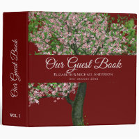 Tree of Life Guest Book Wedding or Memorial Other 3 Ring Binder