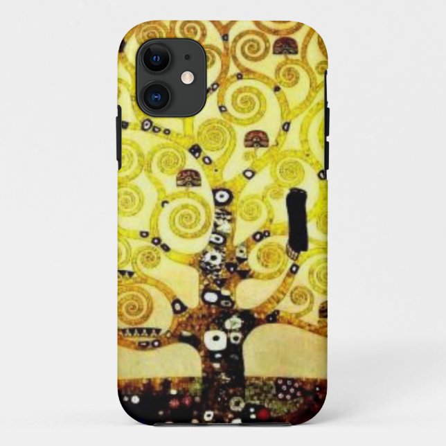 Tree of life  Gustav Klimt Case-Mate iPhone Case (Back)