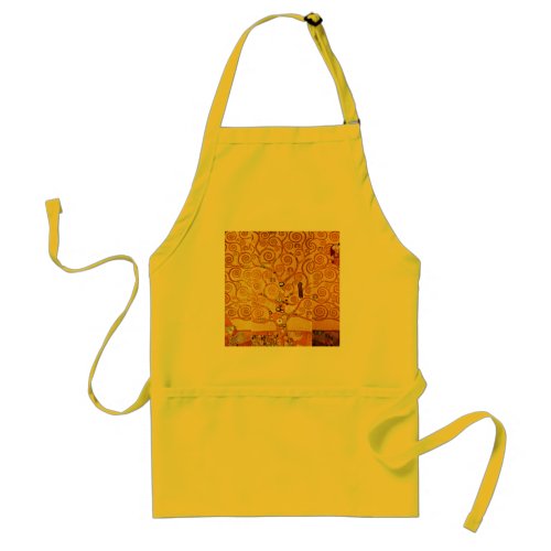 Tree of Life Gustav Klimt Nouveau Adult Apron