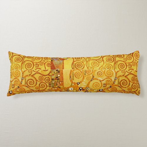 Tree of Life Gustav Klimt Nouveau Body Pillow