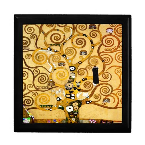 Tree of Life Gustav Klimt Nouveau Gift Box