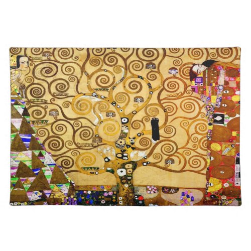 Tree of Life Gustav Klimt Nouveau Placemat