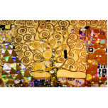 Tree of Life Gustav Klimt Nouveau Statuette<br><div class="desc">The Tree of Life (1909)  is a beautiful painting by Vienna Secessionist painter Gustav Klimt. Known for painting with pure gold,  his art is vibrant and fun. The Tree of Life's branches curl towards the heavens.</div>