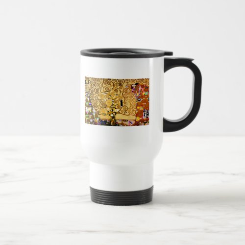 Tree of Life Gustav Klimt Nouveau Travel Mug