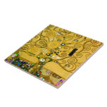 &quot;tree Of Life&quot; , Gustav Klimt Tile at Zazzle