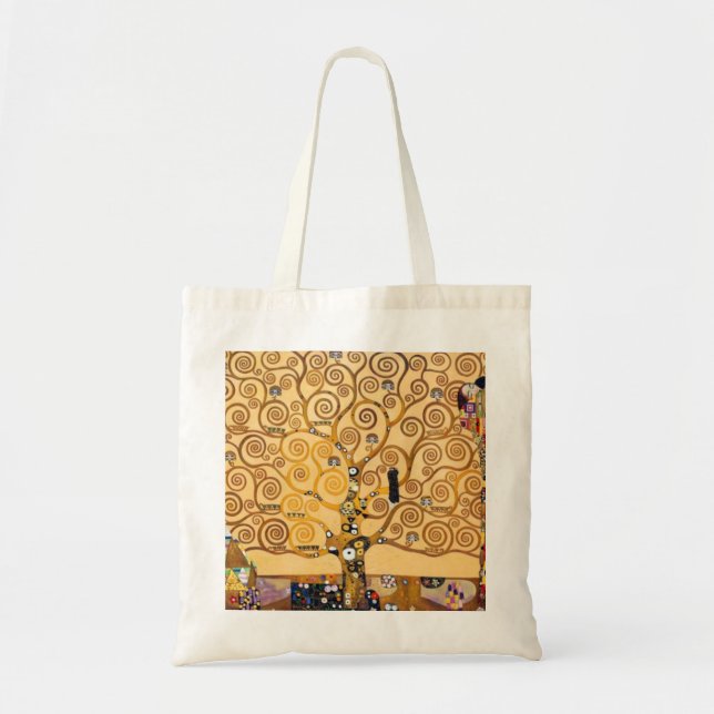 Tree Of Life Gustav Klimt Tote Bag (Front)