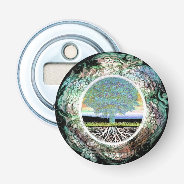 Tree of Life Happiness Bottle Opener (Front)