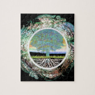 Tree of Life Happiness Jigsaw Puzzle