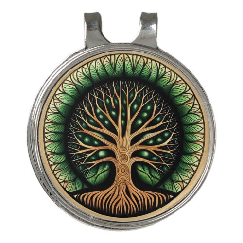 Tree of Life Hat Clip