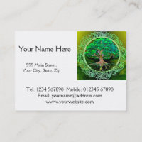 Tree of Life Health and Prosperity Business Card