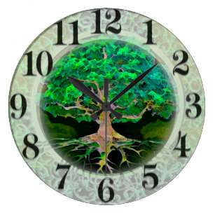 Tree Of Life Wall Clocks Zazzle