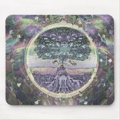 Tree of Life Health and Prosperity Mouse Pad