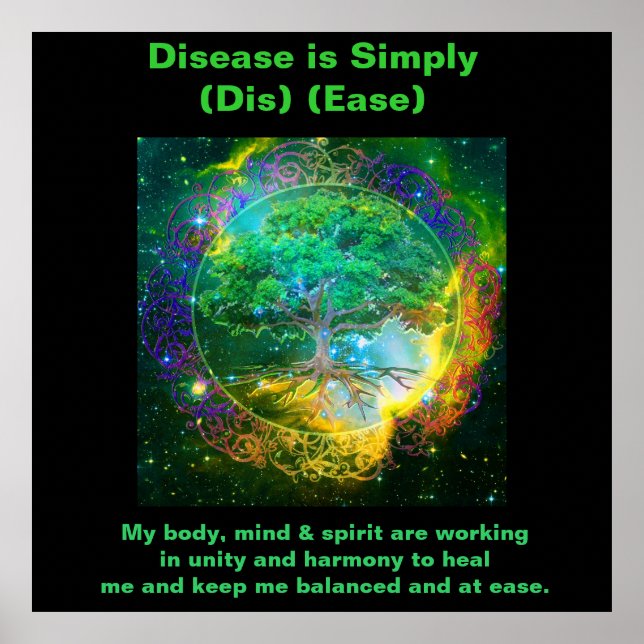 Tree of Life & Health Poster (Front)