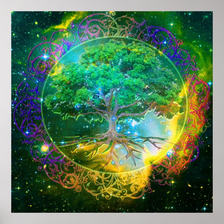 Tree of Life & Health Poster | Zazzle