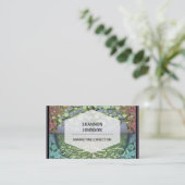 Tree of Life Hearts and Love Business Card (Standing Front)
