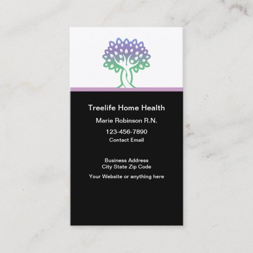 Tree Of Life Home Health Business Cards