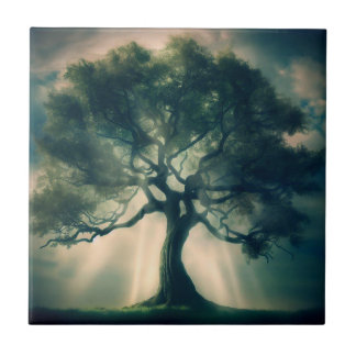 Tree of Life I Ceramic Tile