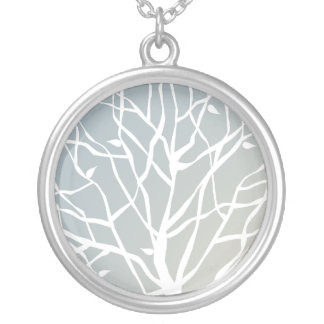 Tree of life II Silver Plated Necklace