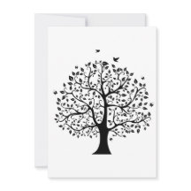 Tree of Life in Black and White