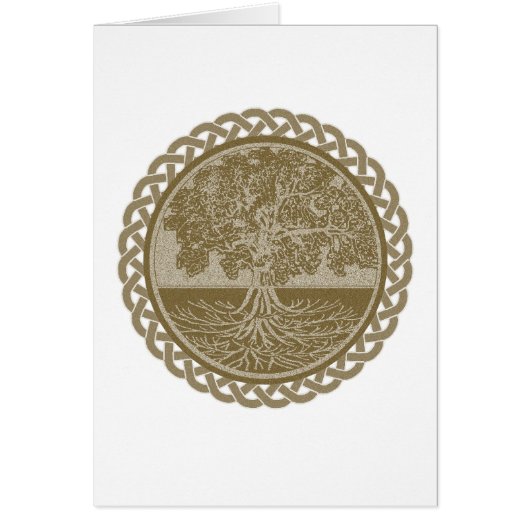 Tree of Life in Brown Cards (Front)