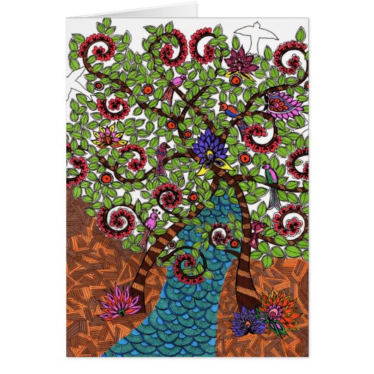 Tree of Life in color Cards (Front)