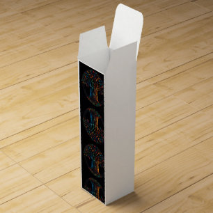 Tree of Life in full Stained Glass Mosaic Color Wine Box