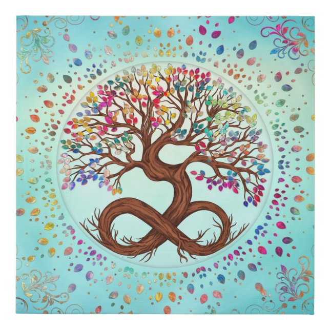 Tree of Life - Infinity Faux Canvas Print (Front)