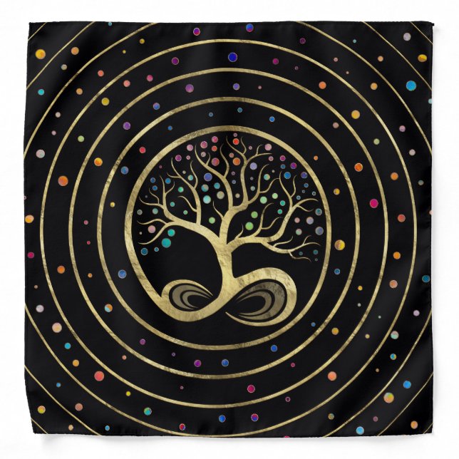 Tree of Life - Infinity Spiral Bandana (Front)