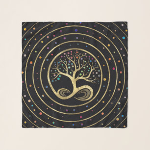 Tree of Life - Infinity Spiral Scarf
