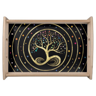 Tree of Life - Infinity Spiral Serving Tray