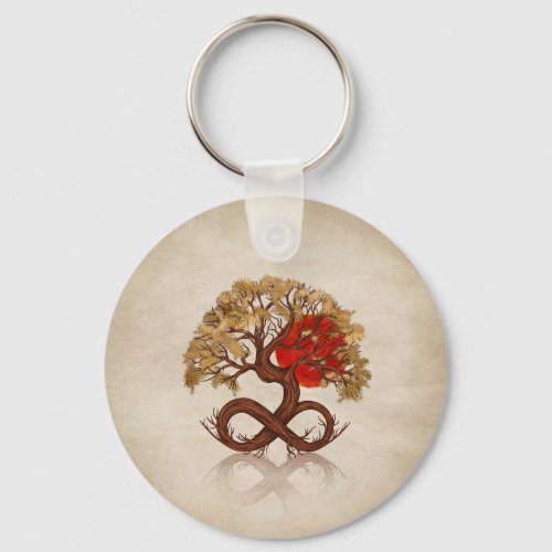 Tree of Life _ Infinity Sunrise Keychain