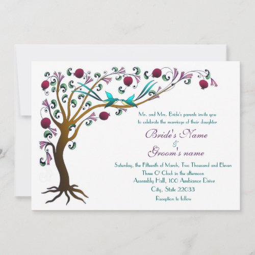 Tree of life invitations