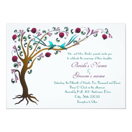 Tree Of Life Invitations 2