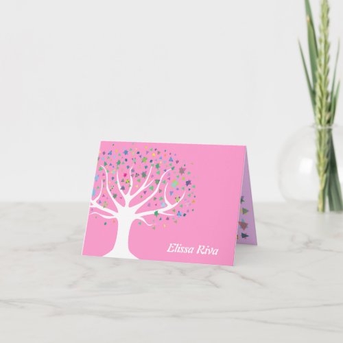 Tree of Life Invite Thank You Card