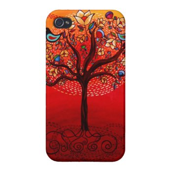 "tree Of Life" Iphone4 Case by CatherineHayesArt at Zazzle