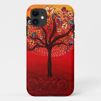 "tree Of Life" Iphone Case by CatherineHayesArt at Zazzle