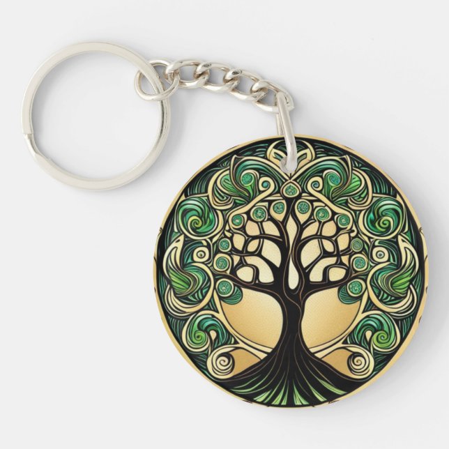 Tree of Life  Keychain (Front)