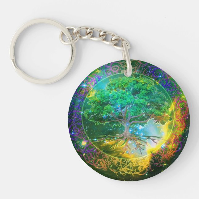 Tree of Life Keychain (Front)
