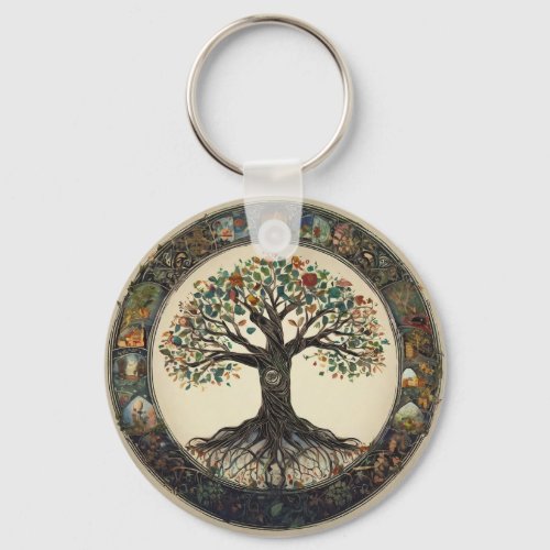 Tree Of Life Keychain