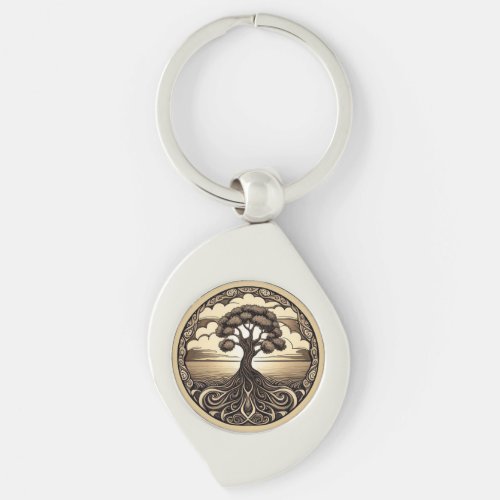 Tree of Life Keychain 