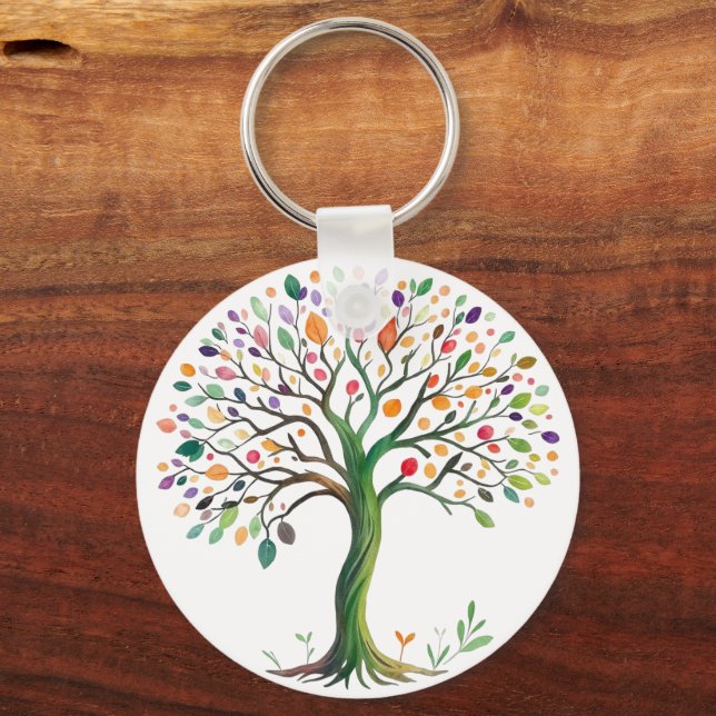 Tree of Life  Keychain (Front)