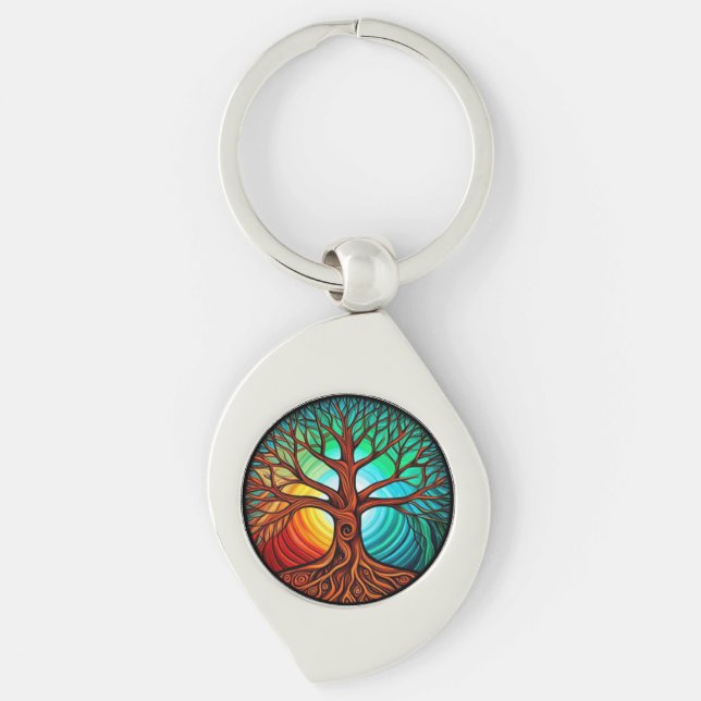 Tree of Life  Keychain (Front)