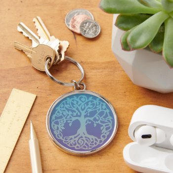 Tree Of Life Keychain by efhenneke at Zazzle