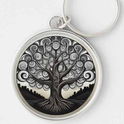Tree of Life  Keychain