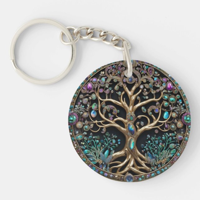 Tree of Life  Keychain (Front)