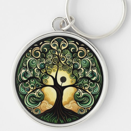 Tree of Life  Keychain