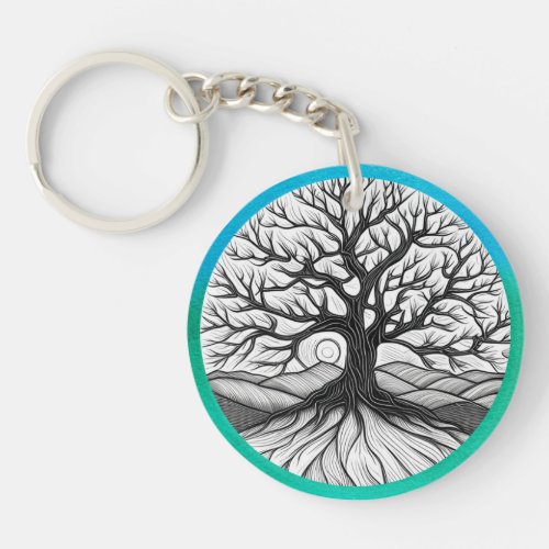 Tree of Life  Keychain