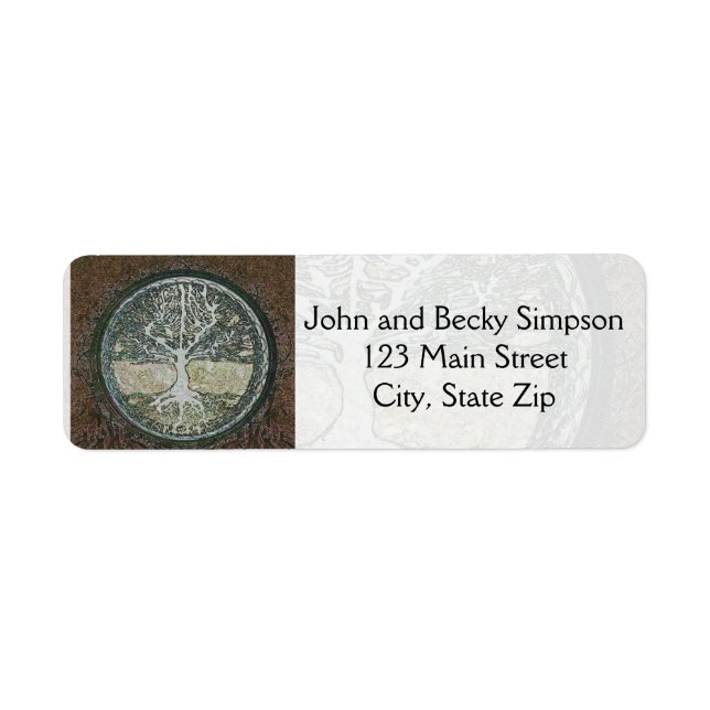 Tree of Life Label (Front)