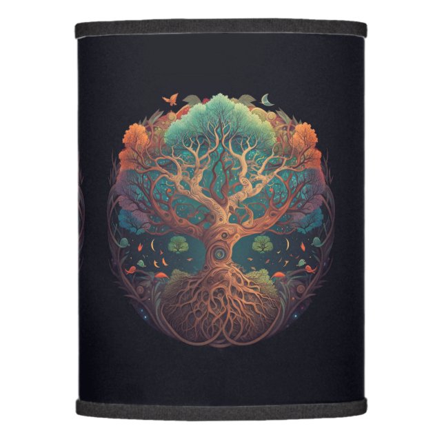 Tree of Life Lamp Shade (Front)