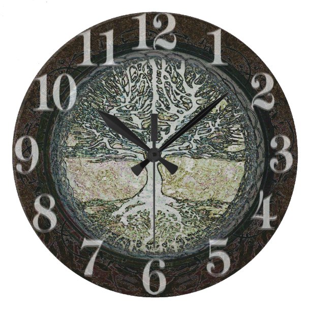 Tree Of Life Wall Clocks | Zazzle